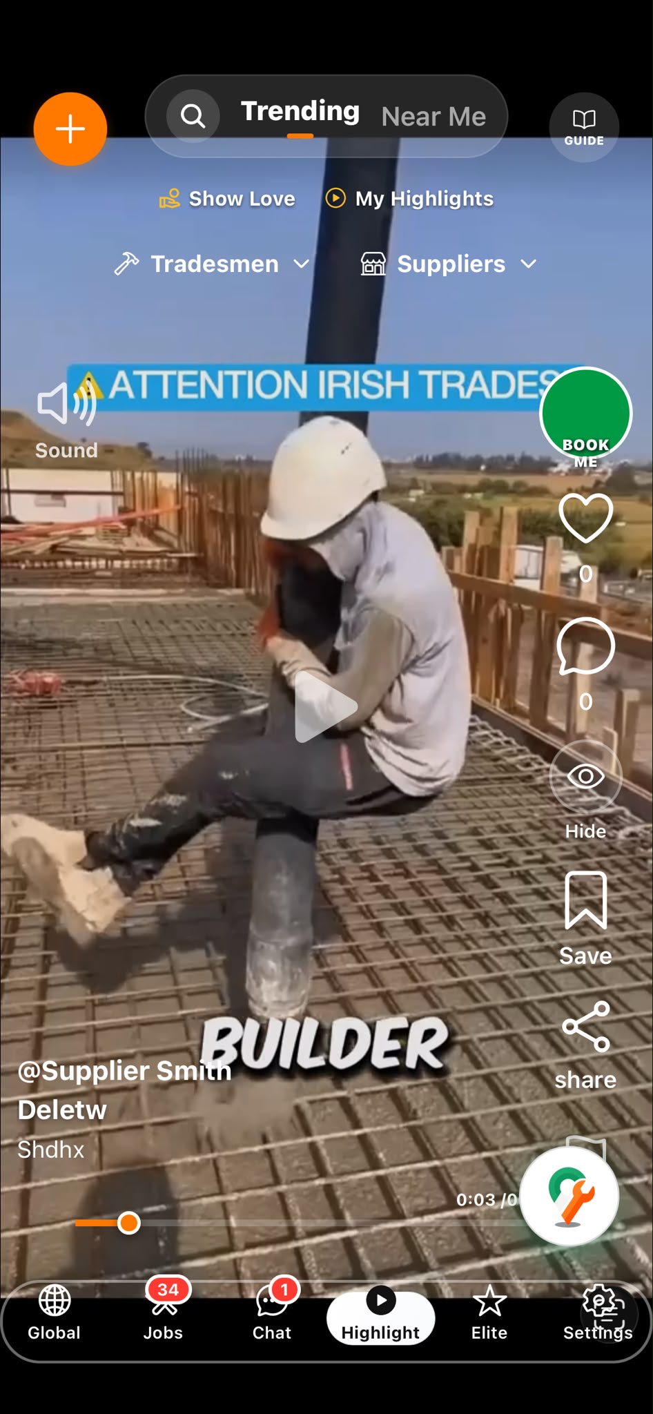 Tradesfind highlights